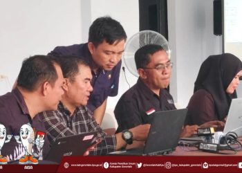 Rakor KPU Kabupaten Gorontalo bersama PPK.