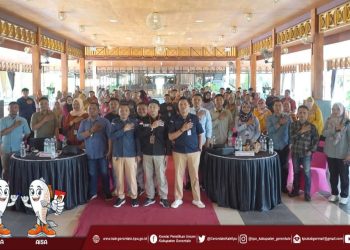 Rakor Penyusunan Layanan Pindah Memilih KPU Kabupaten Gorontalo.