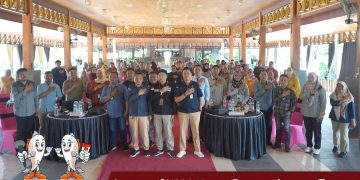 Rakor Penyusunan Layanan Pindah Memilih KPU Kabupaten Gorontalo.
