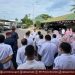 Apel Pagi Rutin di Halaman Kantor KPU Provinsi Gorontalo, Senin (9/12/2024).