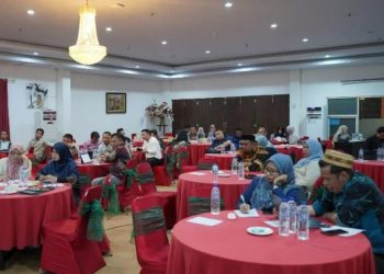 KPU Provinsi Gorontalo menggelar rapat sinergitas penyelenggara Pemilihan Kepala Daerah Serentak Tahun 2024.