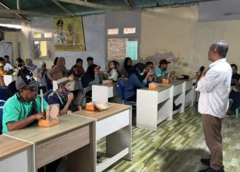 KPU Provinsi Gorontalo saat menggelar sosialisasi Pilkada 2024 segmen pemilih Disabilitas.