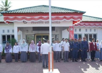 Apel rutin jajaran KPU Provinsi Gorontalo.