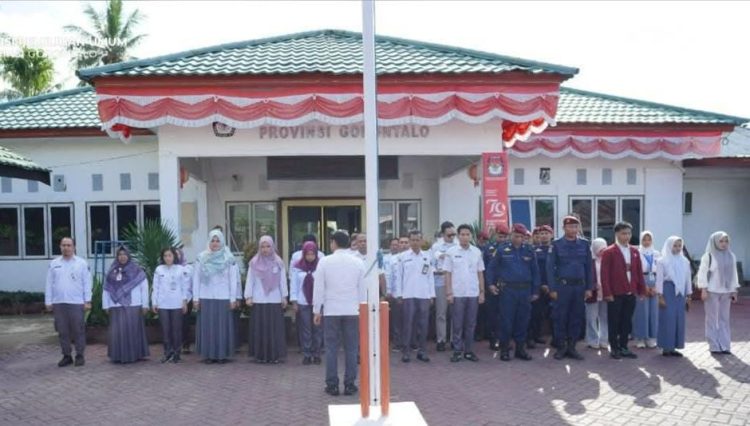 Apel rutin jajaran KPU Provinsi Gorontalo.