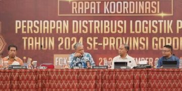 Rapat Koordinasi Persiapan Distribusi Logistik Pilkada 2024.