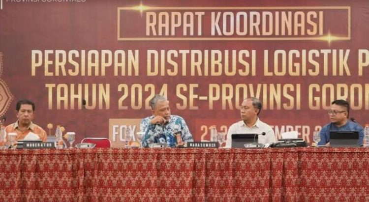 Rapat Koordinasi Persiapan Distribusi Logistik Pilkada 2024.