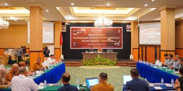Rapat evaluasi pelaksanaan pindah memilih Pilkada 2024.