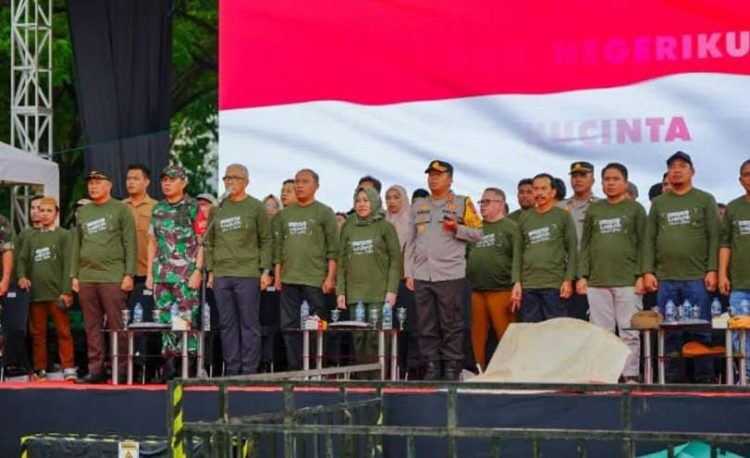 Apel Logistik Pilkada Gorontalo 2024.