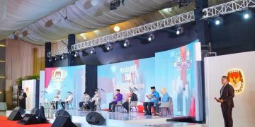 Debat Terbuka Perdana Cagub dan Cawagub Gorontalo 2024.