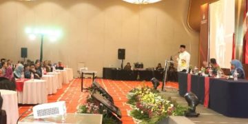 Training of Trainer Fasilitator Bimbingan Teknis KPPS oleh KPU Provinsi Gorontalo.
