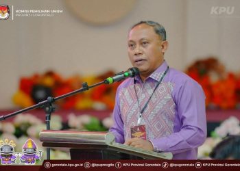 Ketua KPU Provinsi Gorontalo, Sophian Rahmola.