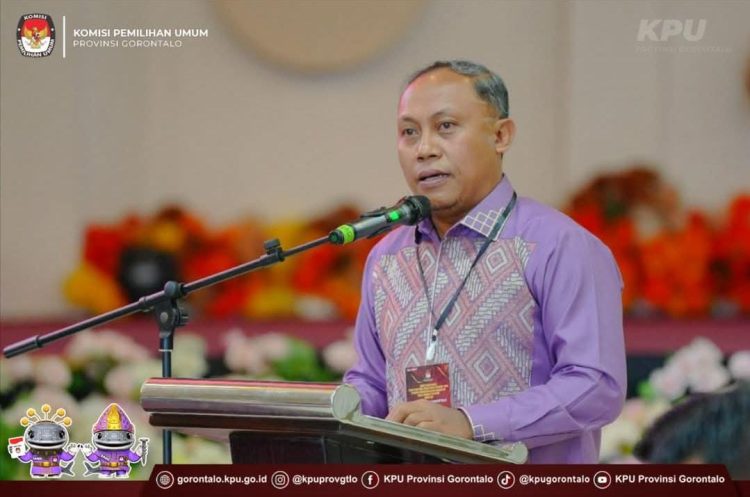 Ketua KPU Provinsi Gorontalo, Sophian Rahmola.