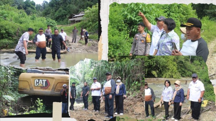 Ketua beserta Anggota DPRD Kabupaten Pohuwato saat kunjungan kerja di wilayah Popayato, Jumat (3/1/2025).