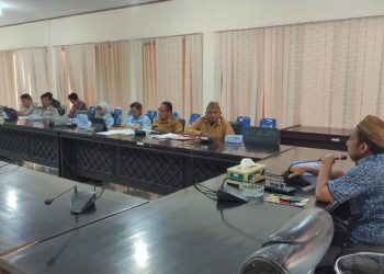 RDP Komisi I DPRD Kabupaten Pohuwato, Selasa (7/1/2025).