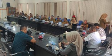 Rapat Komisi III DPRD Kabupaten Pohuwato, Selasa (7/1/2024).