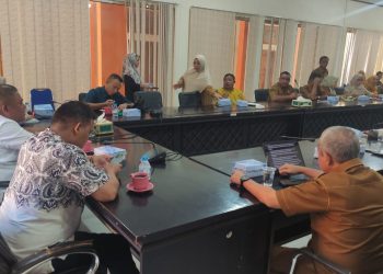 Rapat Komisi III DPRD Kabupaten Pohuwato, Selasa (7/1/2024).