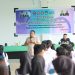 Ketua LPM Universitas Pohuwato, Edy Sijaya saat memberikan pembekalan kepada ratusan Mahasiswa, Ahad (19/1/2025).