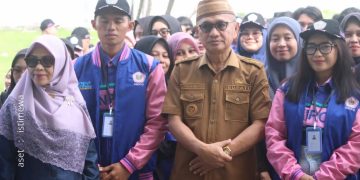 Pemberangkatan 168 Mahasiswa KKN-T Universitas Pohuwato oleh Bupati Saipul A. Mbuinga.