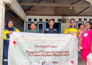 Program pengembangan dan pemberdayaan masyarakat oleh Pani Gold Project.