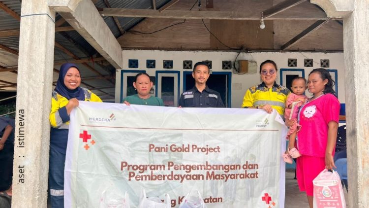 Program pengembangan dan pemberdayaan masyarakat oleh Pani Gold Project.