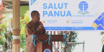 Ketua penyelenggara kegiatan, Basri, S.Pd., M. Pd. (Foto: Suriyatni Mantulagi)