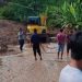 Longsor yang terjadi di wilayah Kabupaten Gorontalo Utara, Jumat (24/1/2025). Aset : FB/Aditya Wisnu