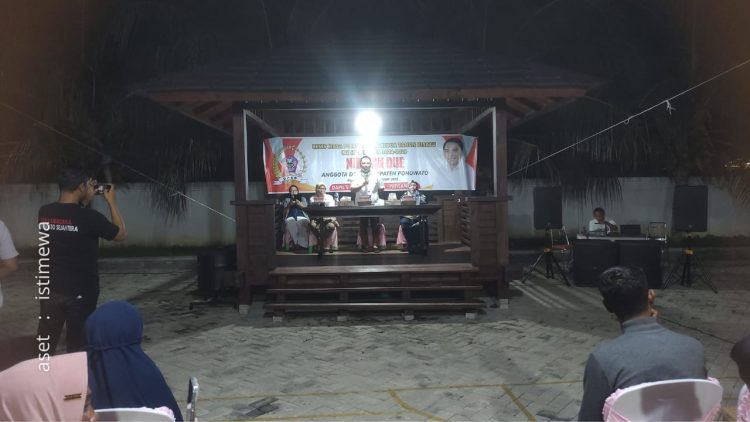 Reses masa persidangan kedua tahun pertama Ketua Komisi II DPRD Pohuwato, Nirwan Due, Senin (3/2/2025).