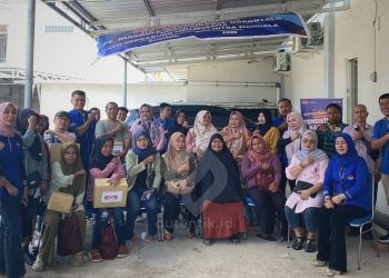 Family Gathering Konsumen dan Agen Mandala Finance Gorontalo yang digelar di kantor cabang pada, Rabu (19/2/2025).