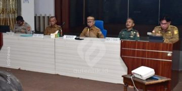 Rapat teknis penetapan sistem komando darurat bencana non-alam