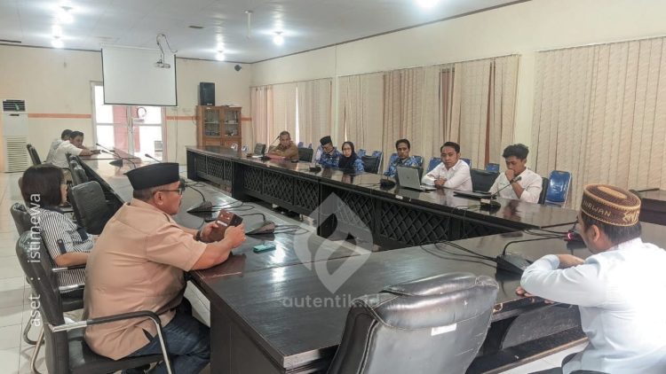 Rapat Komisi II DPRD Kabupaten Pohuwato, Senin (17/3/2025).