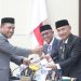 Penyerahan Pokok pikiran hasil. Reses Anggota DPRD Kabupaten kepada Bupati dan Wakil Bupati.