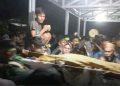 Evakuasi korban insiden Sungai Dunggilata, Bone Bolango.