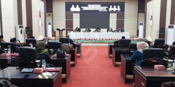 DPRD Pohuwato Gelar Rapat Paripurna, Kamis (26/6/2025).