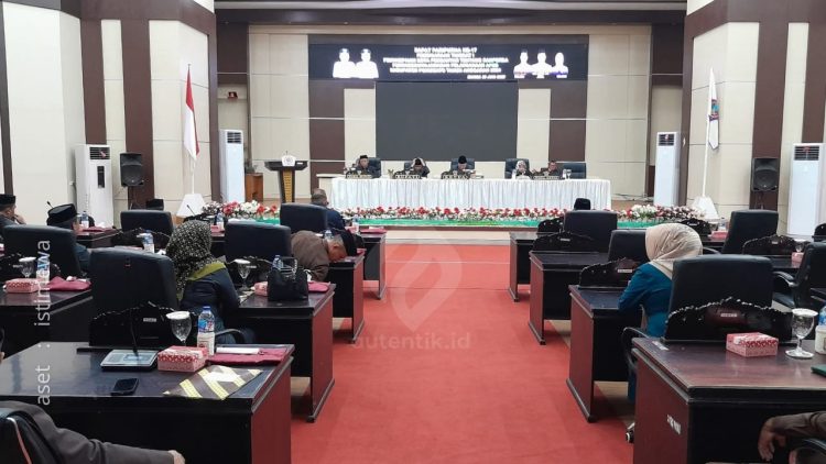 DPRD Pohuwato Gelar Rapat Paripurna, Kamis (26/6/2025).