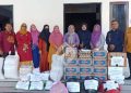 Sekretariat Dewan Lepas Bantuan DPRD Pohuwato untuk Korban Banjir Wanggarasi, Kamis (26/6/2025).