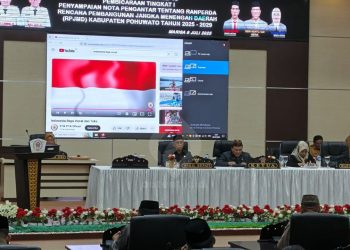 Paripurna DPRD Kabupaten Pohuwato, Selasa (8/7/2025).